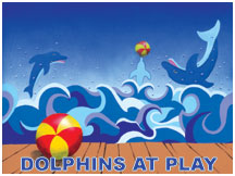 Dolphins at Play